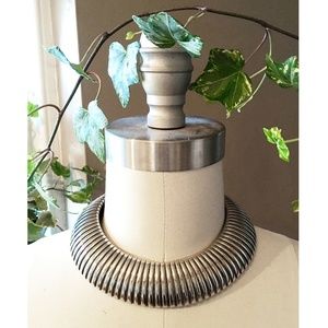 Vintage Silvertone Collar Necklace